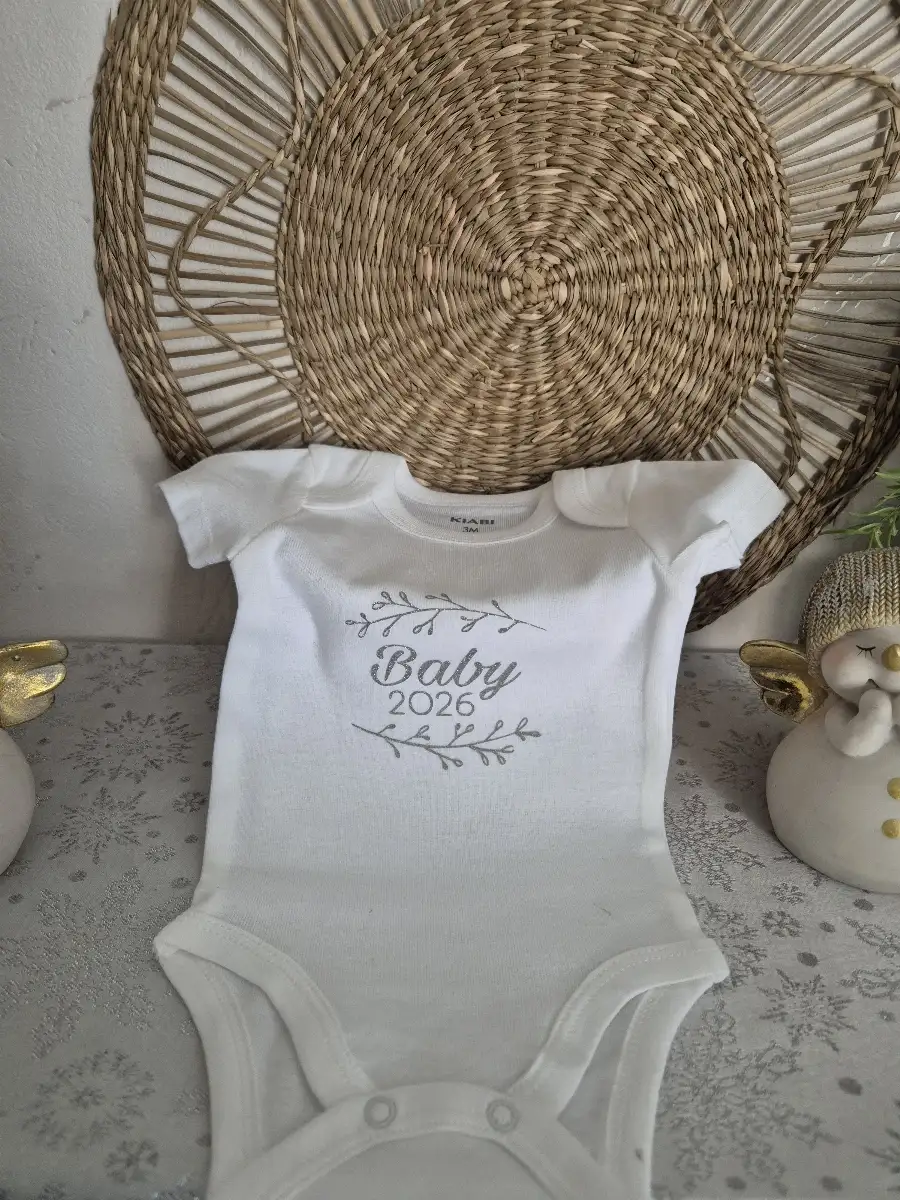 Body 3/6 mois blanc